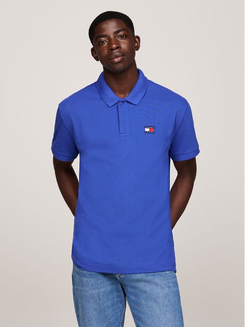 Polo de corte regular con parche de Tommy