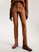 Pantalon-slim-de-gabardina