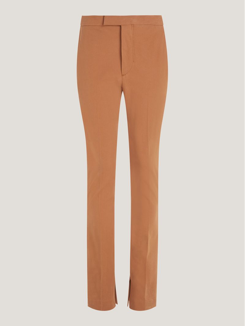 Pantalon-slim-de-gabardina