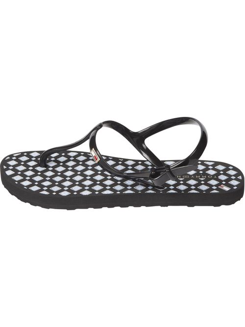 Chancletas de playa con cinta distintiva