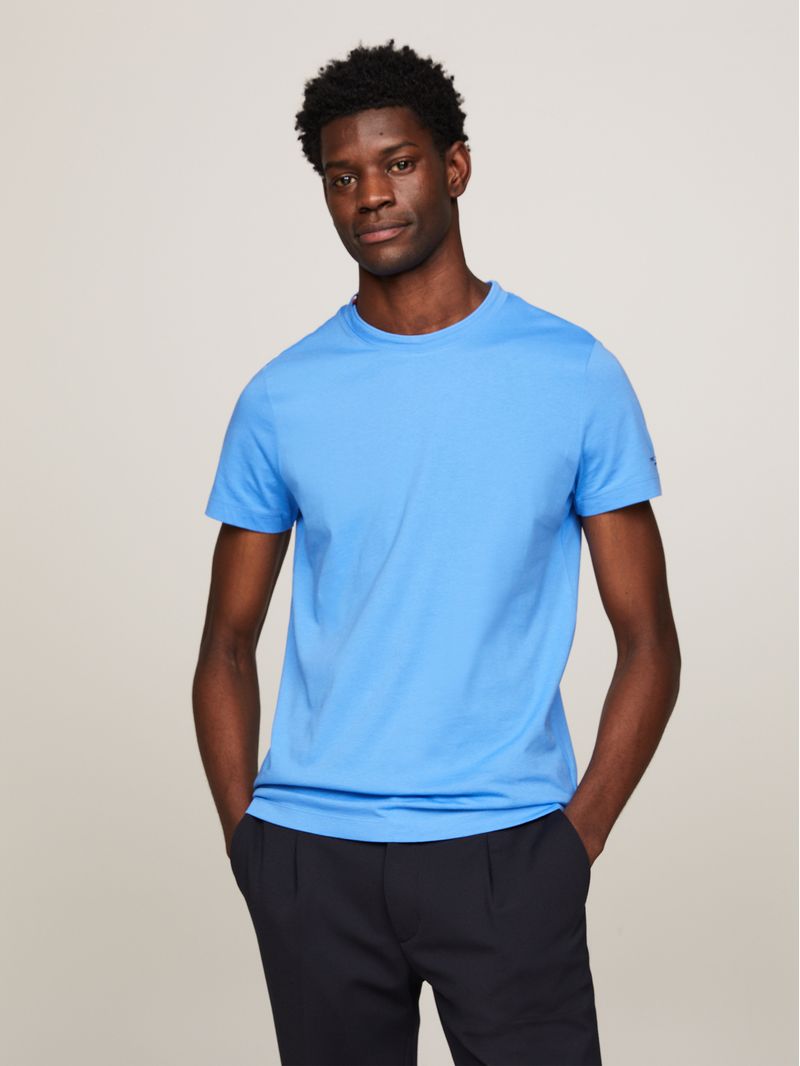 Playera-de-corte-slim-con-logo-en-la-manga