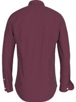 Camisa-con-mini-estampado-con-logo