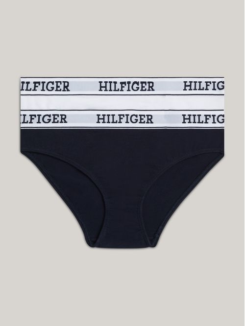Paquete de 2 pantys con monotipo Hilfiger