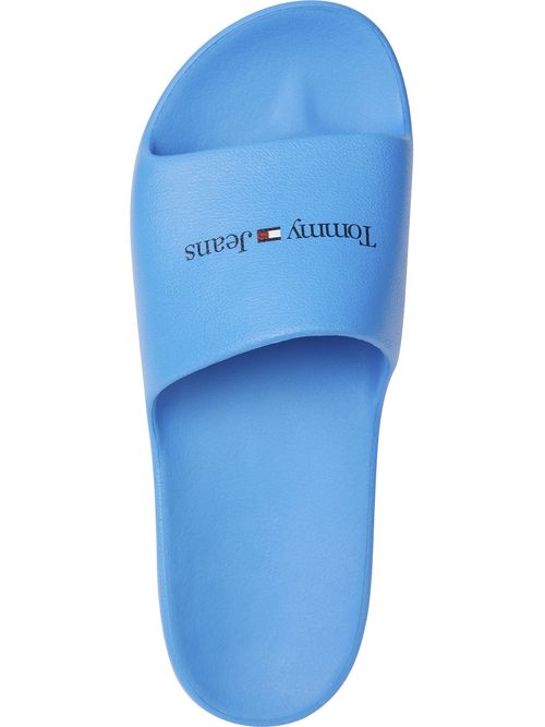 Chancletas con parche con logo de Tommy Jeans