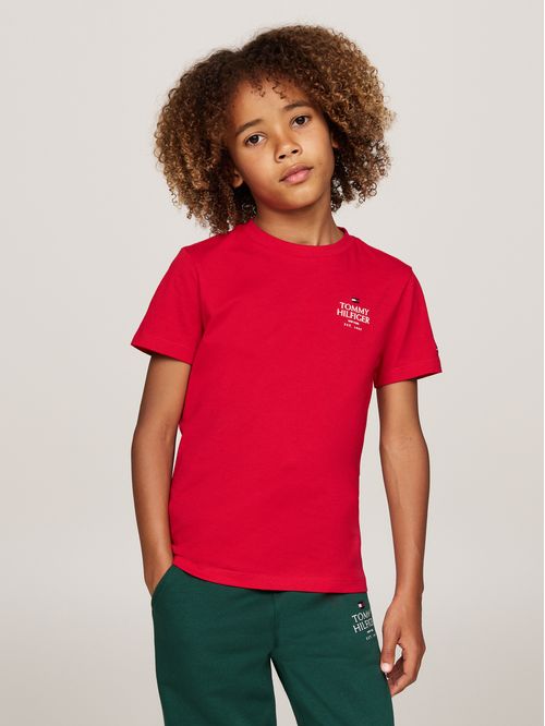 Playera con logo gráfico en el pecho