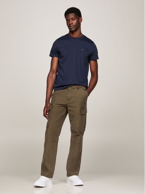 Playera de tejido interlock con corte slim