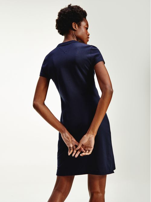 Vestido polo de corte slim
