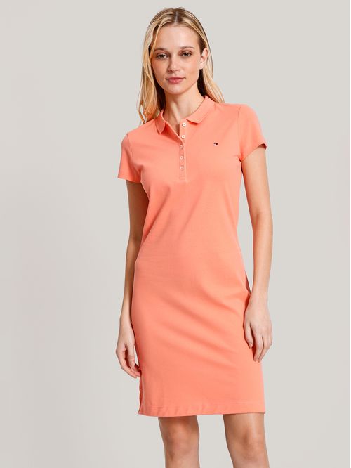 Vestido polo de corte slim