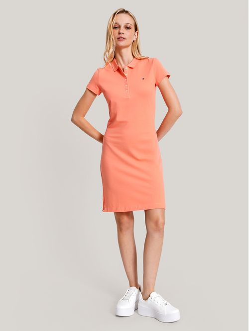 Vestido polo de corte slim