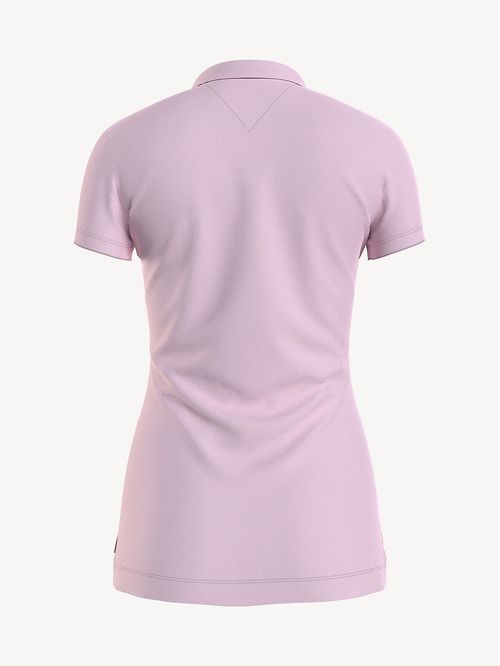 Polo de corte slim con manga corta