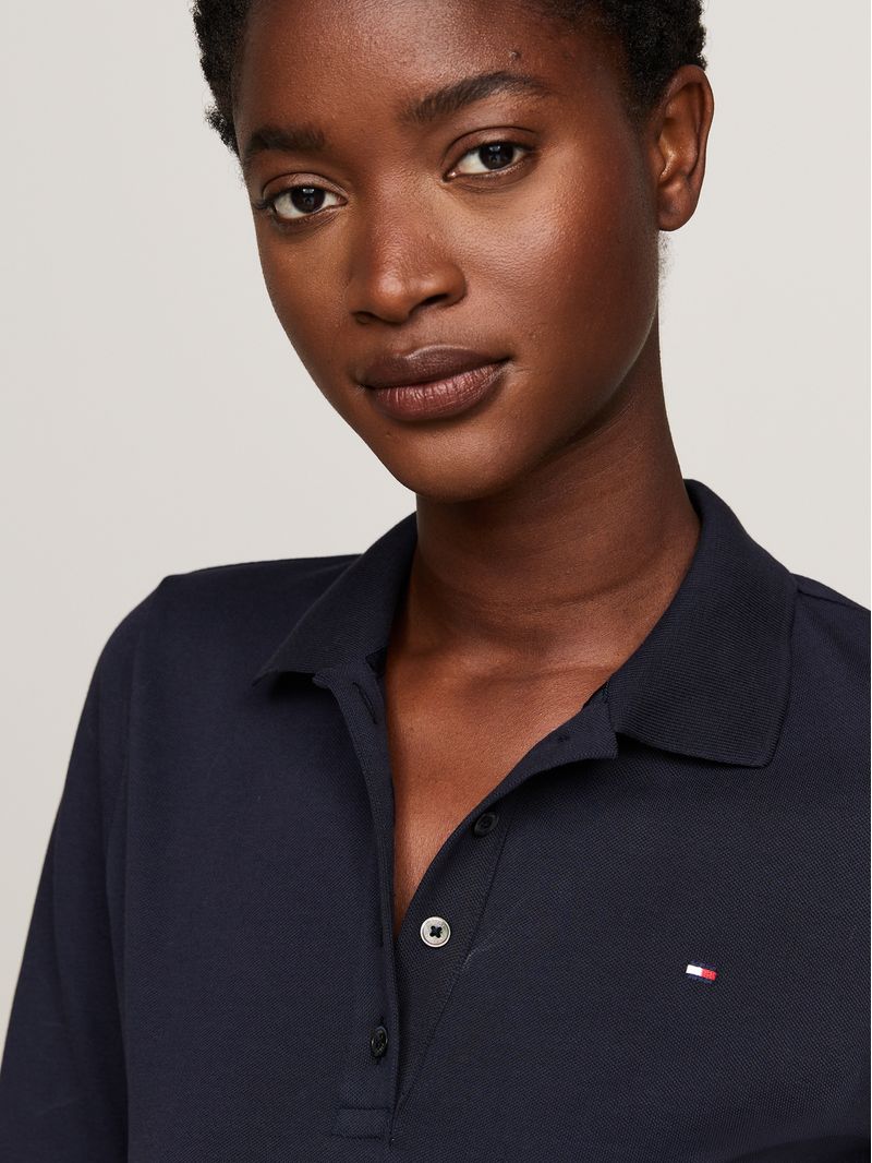 Vestido-tipo-polo-corto-ajustado