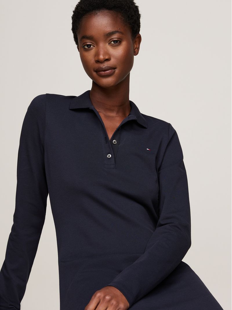 Vestido-tipo-polo-corto-ajustado