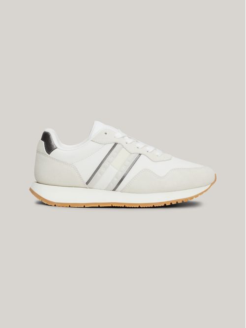 Zapato tenis de running tonales de ante