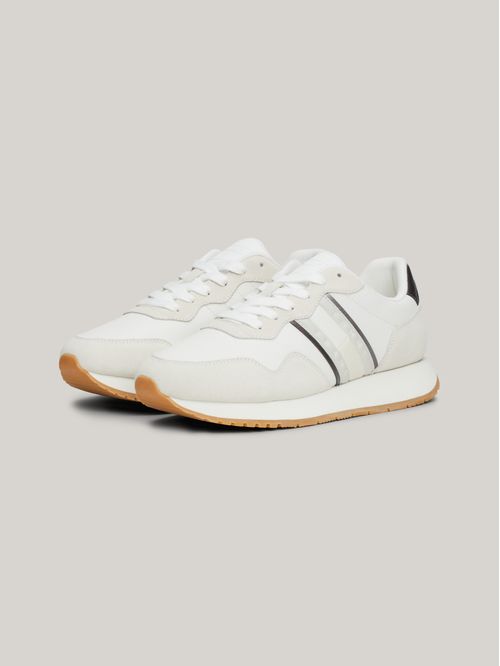 Zapato tenis de running tonales de ante