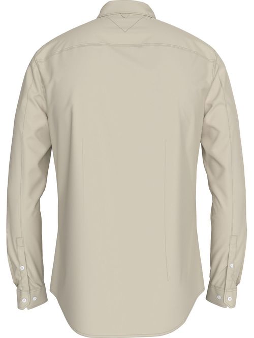 Camisa de algodón elástico