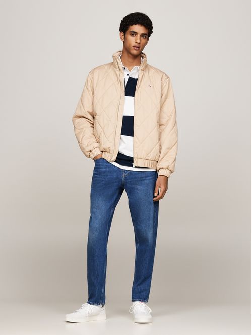 Chumpa con acolchado a rombos