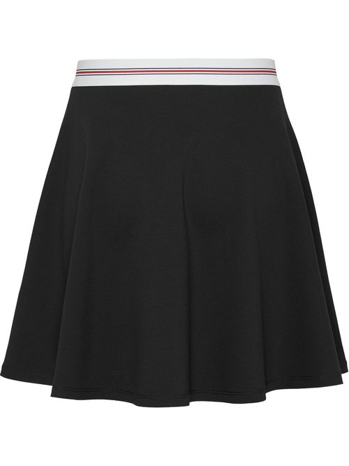 Falda con logo en la cintura