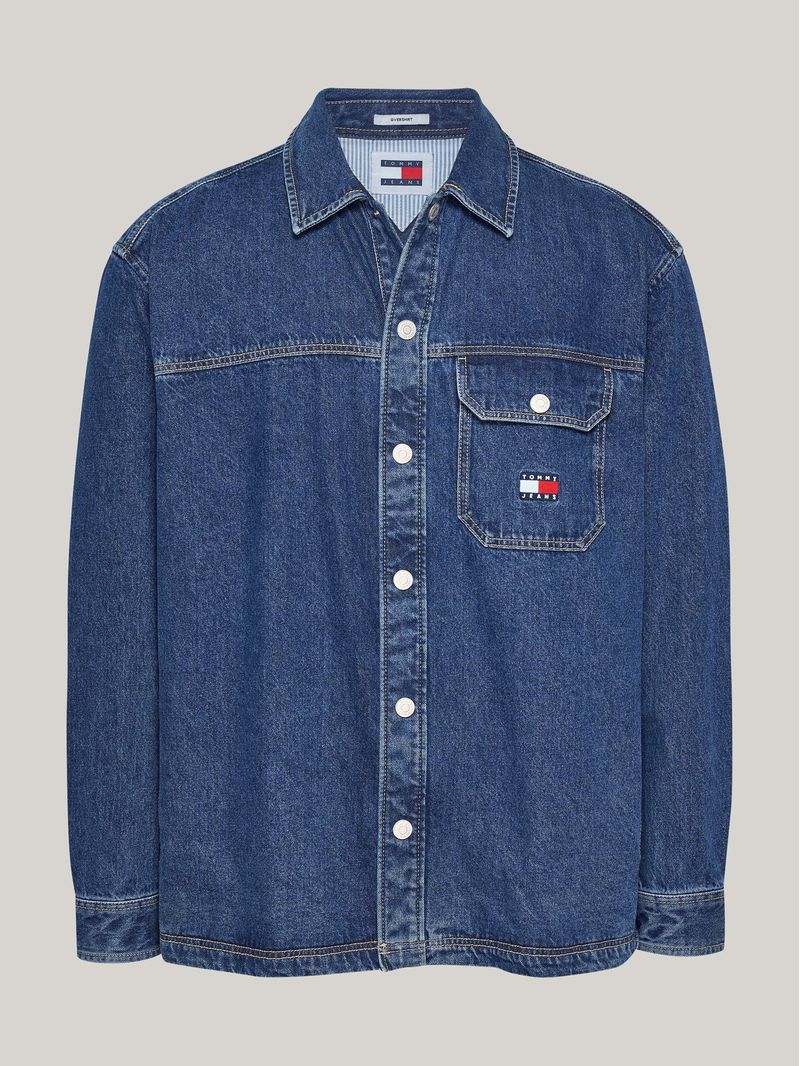 Sobrecamisa-chaqueta-jeans-con-bolsillo-de-solapa