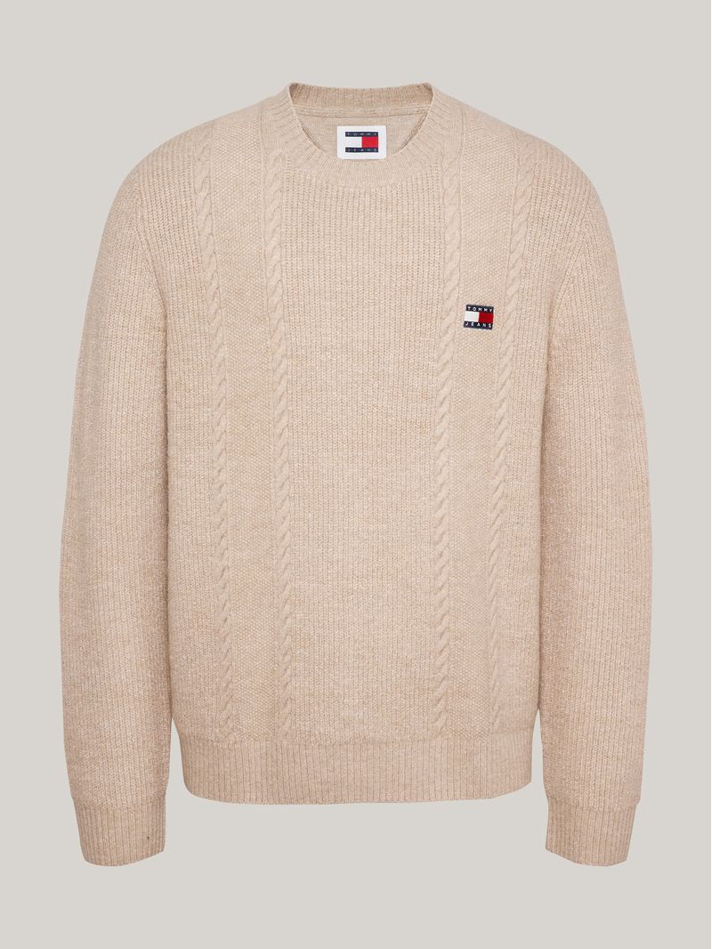Sueter-de-punto-trenzado-y-cuello-redondo