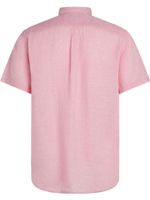 Camisa-solida-de-corte-regular-con-logo