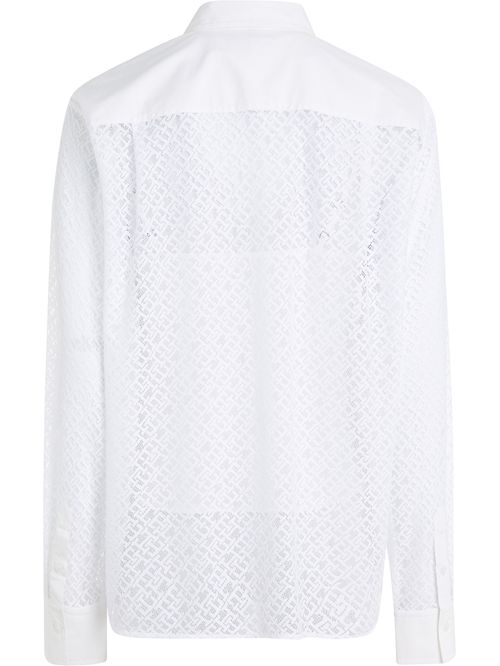 Camisa de nailon con logo