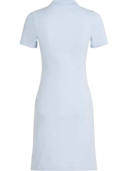 Vestido tipo polo 1985 de corte slim