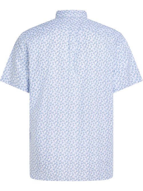 Camisa poplin con estampado floral