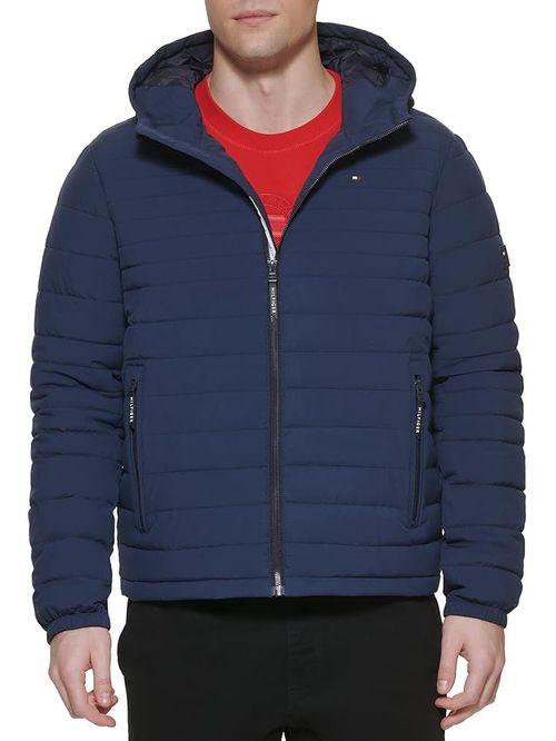 Chumpa con capucha manga larga con Cierre con zipper