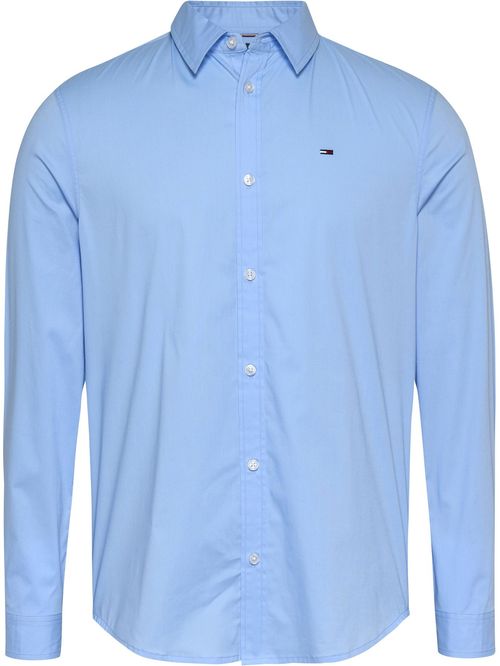 Camisa de algodón elástico