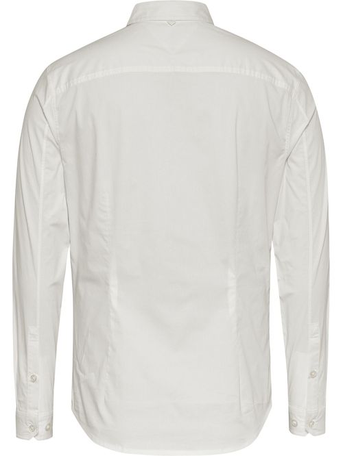 Camisa de algodón elástico