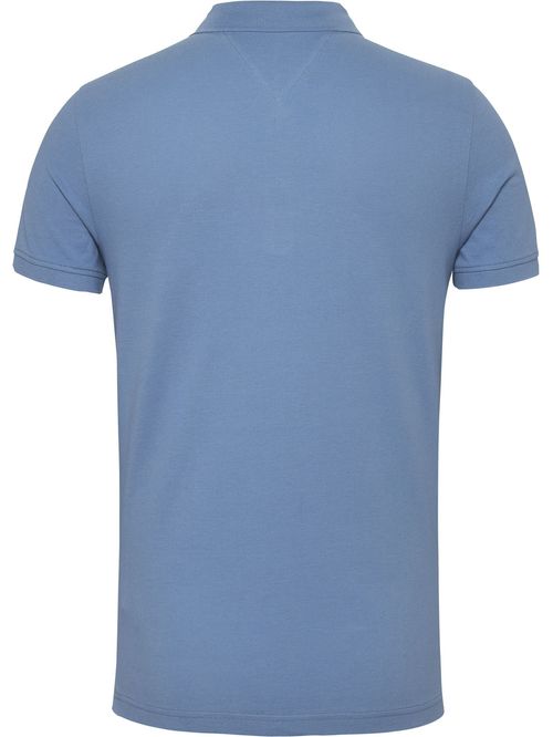 Polo de corte slim con logo