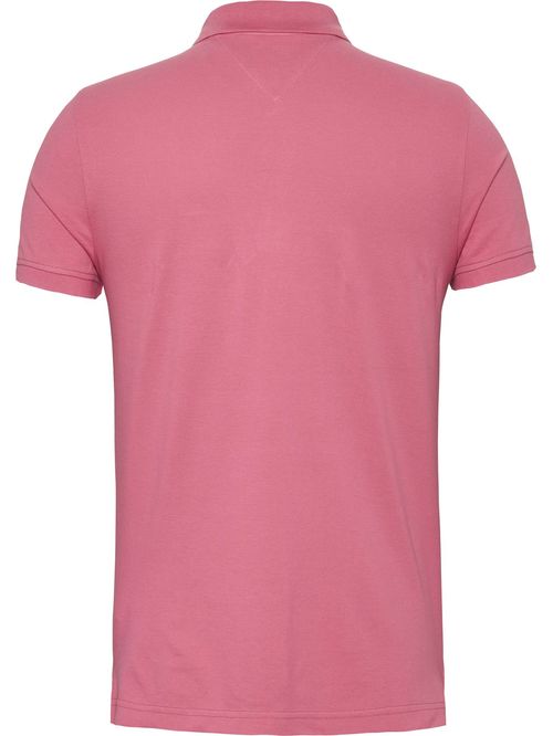 Polo de corte slim con logo