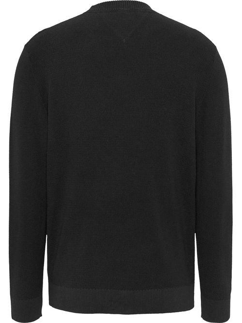 Suéter clásico de corte slim con cuello V