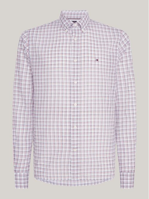 Camisa Global Stripe con microestampado