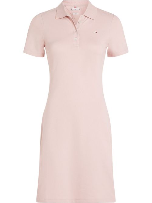 Vestido tipo polo 1985 de corte slim