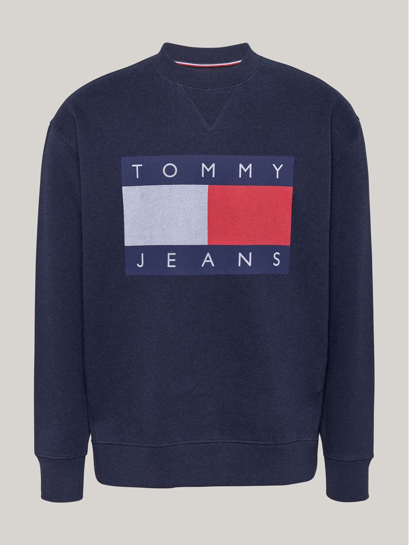 Sudadero-amplio-con-logo-de-Tommy