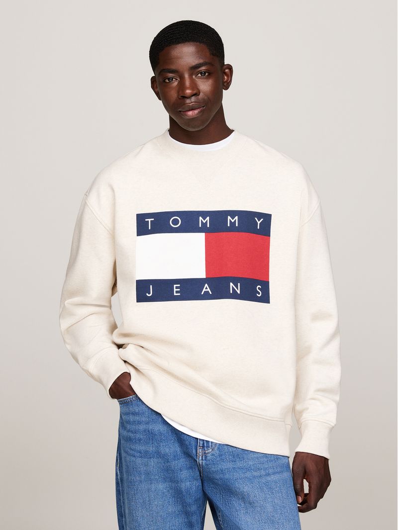 Sudadero-amplio-con-logo-de-Tommy