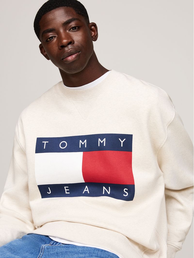Sudadero-amplio-con-logo-de-Tommy