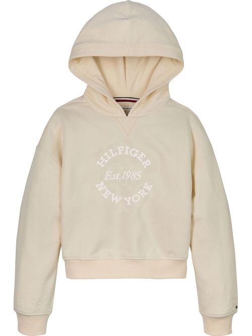 Sudadero de corte amplio con capucha y logo