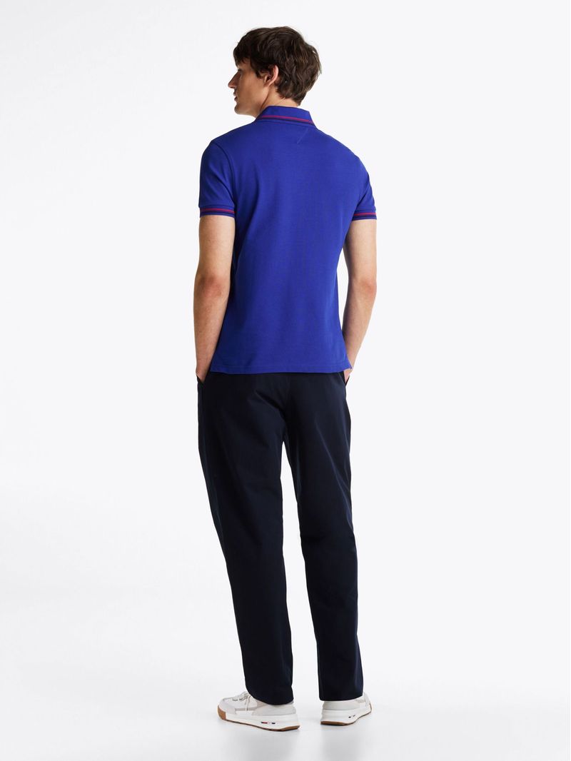 Polo-ribeteado-de-corte-slim