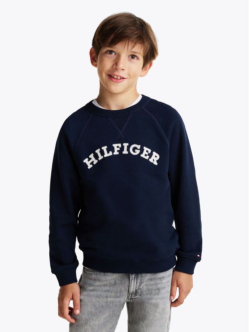 Sudadero con logo del monotipo Hilfiger