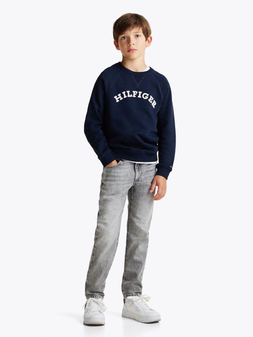 Sudadero con logo del monotipo Hilfiger