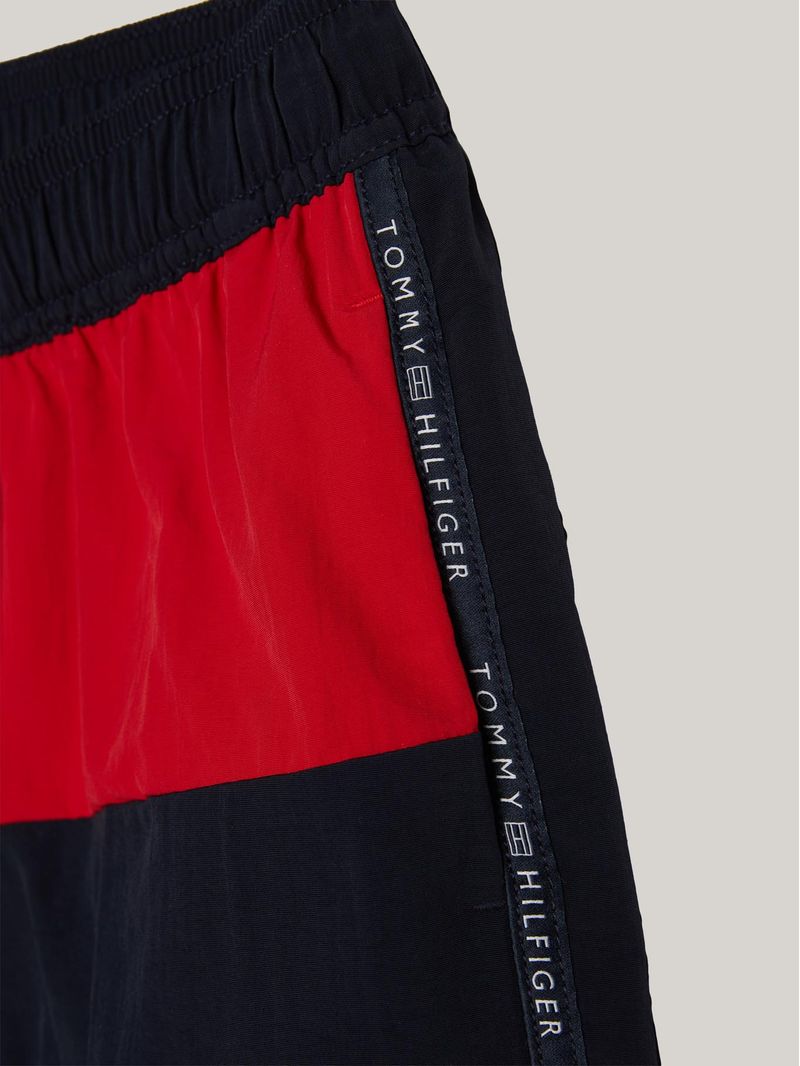 Bañador-de-medio-largo-con-logo-Hilfiger