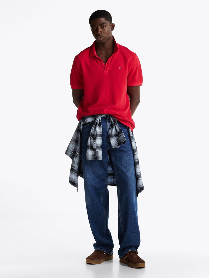 Polo-teñido-en-prenda-con-corte-slim