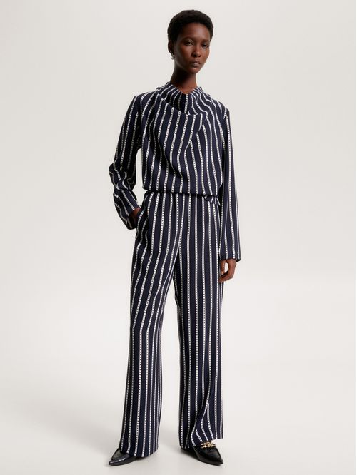 Pantalón a rayas argyle