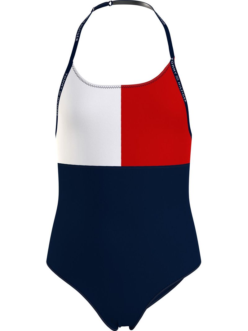 Bañador-estilo-halter-con-logo-Hilfiger