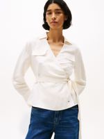 Blusa-amplia-de-lino-con-diseño-cruzado