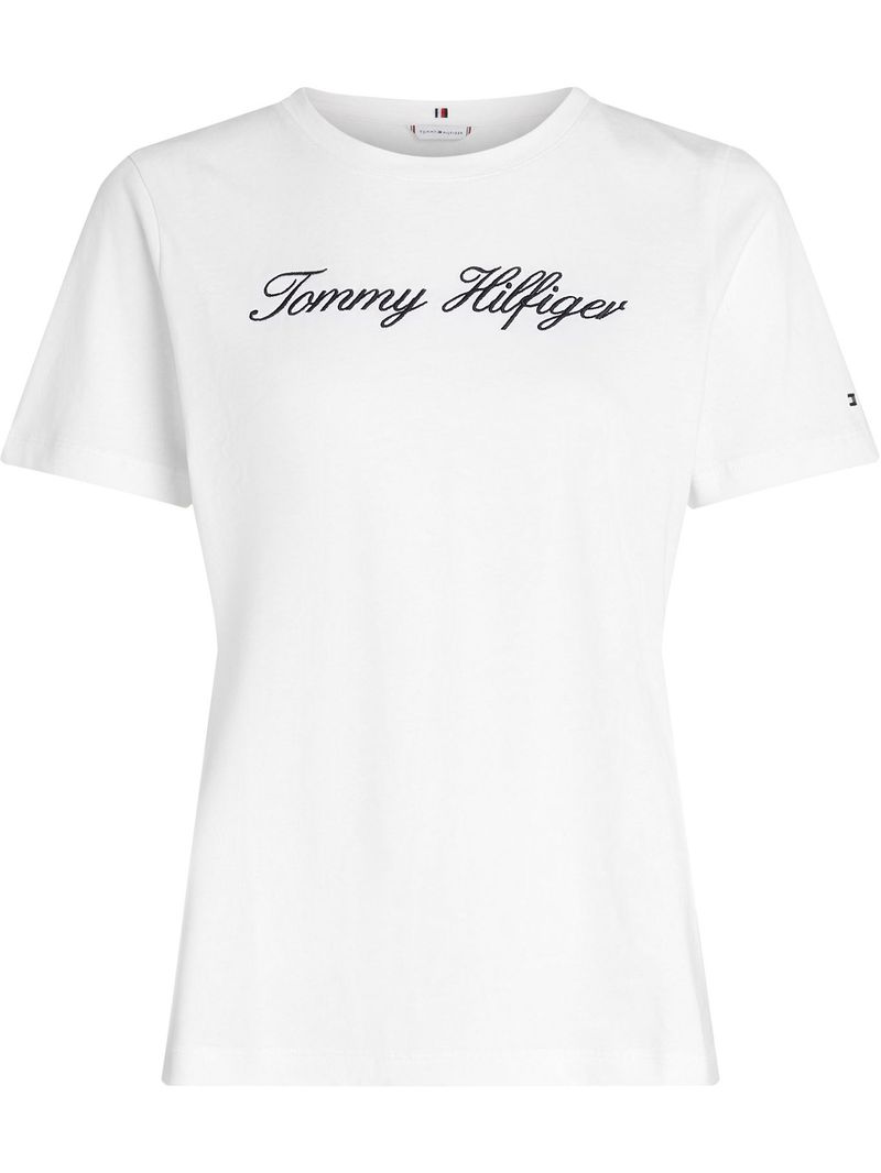 Playera-de-corte-regular-con-logo-script