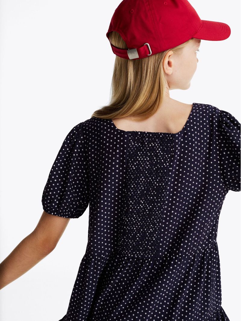 Vestido-con-estampado-y-logo-script