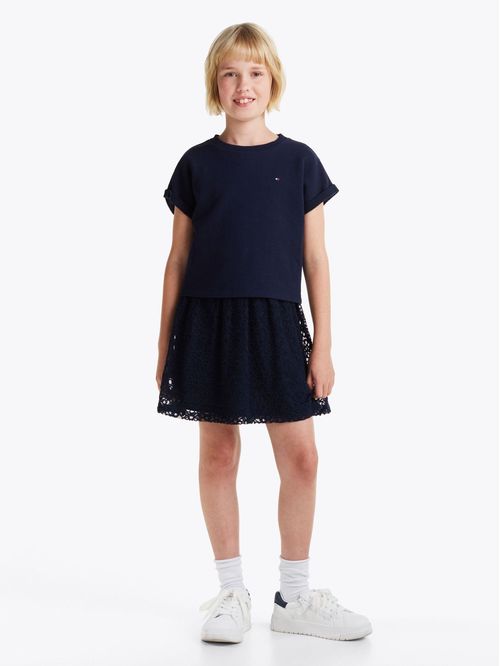 Vestido de corte evasé 3 en 1